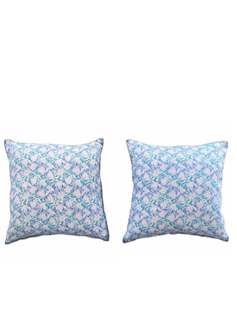 John Robashaw Block Print Pillows
